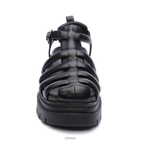 Fischersandale mit Hai-Stollensohle Frauen Schwarz HH4JJ61 ASH Sandalen