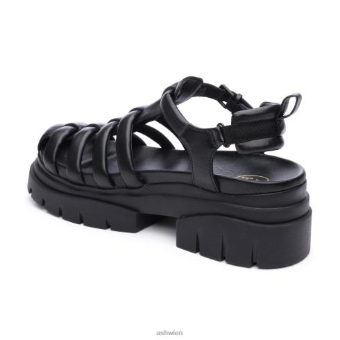 Fischersandale mit Hai-Stollensohle Frauen Schwarz HH4JJ61 ASH Sandalen