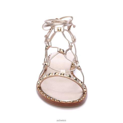 Paloma Gladiator-Sandale Frauen hell Gold HH4JJ81 ASH Sandalen