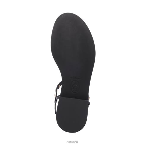 Party-Sandale mit Nieten Frauen Schwarz HH4JJ50 ASH Sandalen