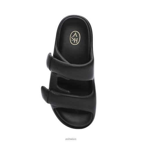 Zeta-Flatform-Sandale Frauen Schwarz HH4JJ39 ASH Sandalen