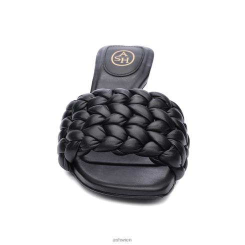 Kleidsandale aus Rosengewebe Frauen Schwarz HH4JJ63 ASH Sandalen