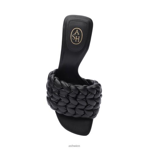 Kleidsandale aus Rosengewebe Frauen Schwarz HH4JJ63 ASH Sandalen