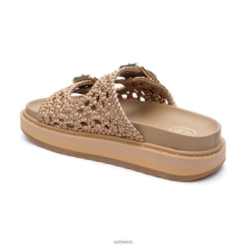 Ursula-Sandale mit Fußbett Frauen nackt HH4JJ49 ASH Sandalen