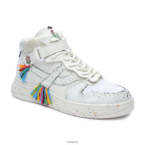 Parker Rainbow High-Top-Sneaker Frauen weiß/mehrfarbig HH4JJ16 ASH Turnschuhe