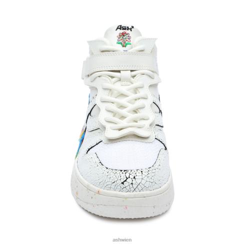 Parker Rainbow High-Top-Sneaker Frauen weiß/mehrfarbig HH4JJ16 ASH Turnschuhe