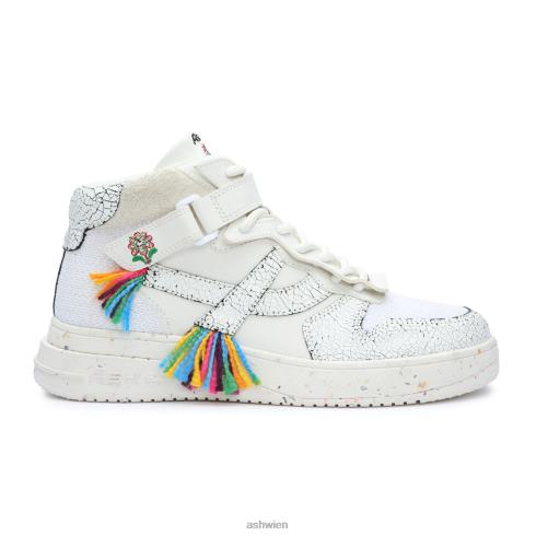 Parker Rainbow High-Top-Sneaker Frauen weiß/mehrfarbig HH4JJ16 ASH Turnschuhe