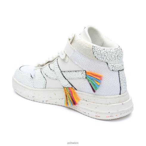 Parker Rainbow High-Top-Sneaker Frauen weiß/mehrfarbig HH4JJ16 ASH Turnschuhe