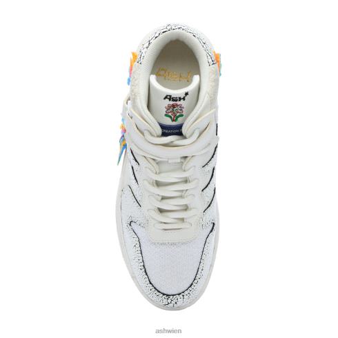 Parker Rainbow High-Top-Sneaker Frauen weiß/mehrfarbig HH4JJ16 ASH Turnschuhe