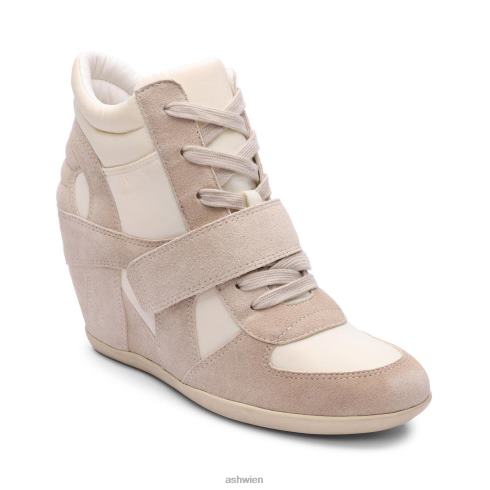 Bowie Bis Wedge-Sneaker Frauen Talkum/cremefarben HH4JJ23 ASH Turnschuhe