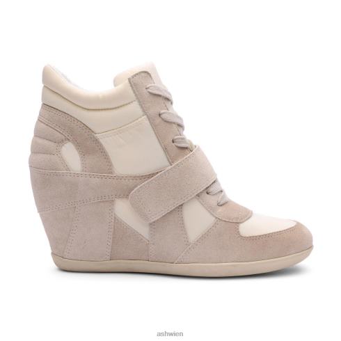 Bowie Bis Wedge-Sneaker Frauen Talkum/cremefarben HH4JJ23 ASH Turnschuhe