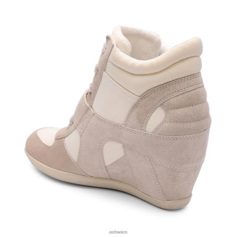 Bowie Bis Wedge-Sneaker Frauen Talkum/cremefarben HH4JJ23 ASH Turnschuhe