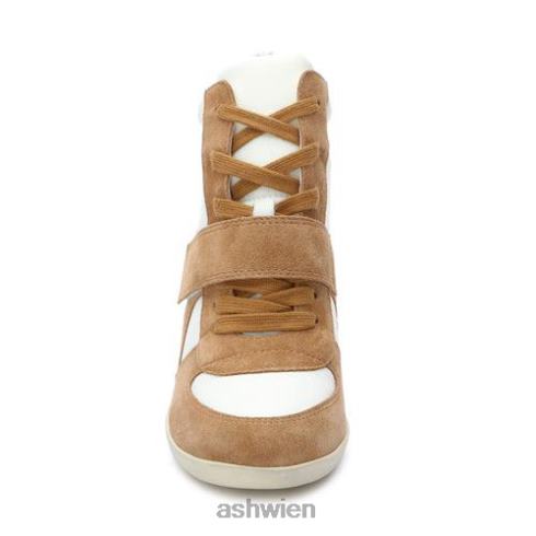 Bowie Bis Wedge-Sneaker Frauen goldbraun/cremefarben HH4JJ22 ASH Turnschuhe