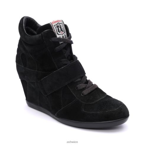 Sneaker mit Bowie-Keilabsatz Frauen Schwarz HH4JJ14 ASH Turnschuhe