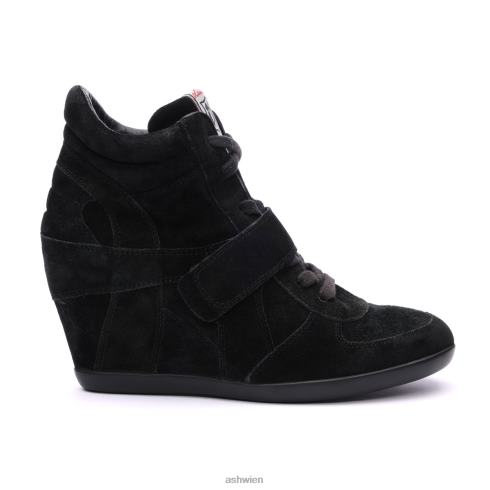 Sneaker mit Bowie-Keilabsatz Frauen Schwarz HH4JJ14 ASH Turnschuhe
