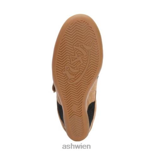 Sneaker mit Bowie-Keilabsatz Frauen goldbraun/schwarz HH4JJ15 ASH Turnschuhe