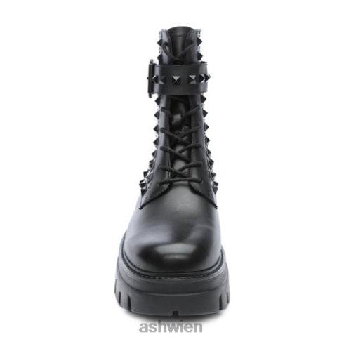 Lucas Studs Kampfstiefel mit Nieten Frauen Schwarz HH4JJ88 ASH Stiefel