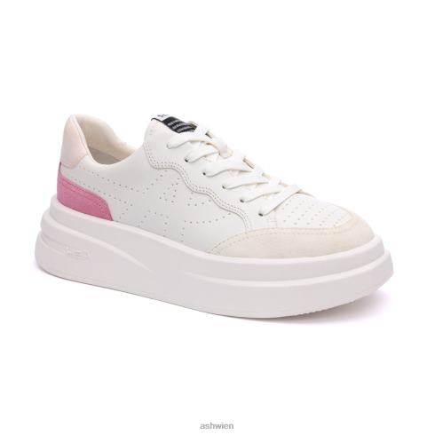 Impuls-Mode-Sneaker Frauen gebrochenes Weiß/Rosé HH4JJ12 ASH Turnschuhe