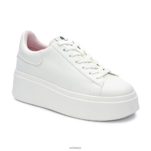 Moby Be Kind Plateau-Sneaker Frauen weiß/kristallrosa HH4JJ6 ASH Turnschuhe