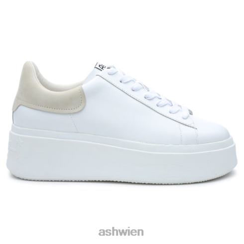 Moby-Plateau-Sneaker Frauen weiß/eiernug HH4JJ10 ASH Turnschuhe