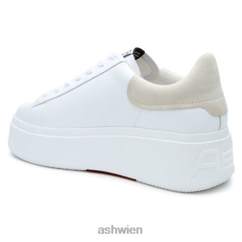 Moby-Plateau-Sneaker Frauen weiß/eiernug HH4JJ10 ASH Turnschuhe