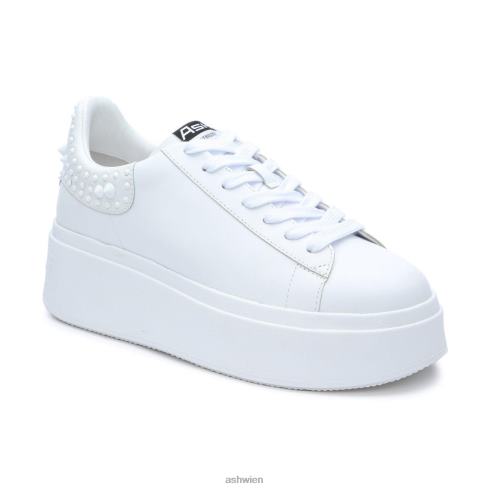Moby Studs Plateau-Sneaker mit Nieten Frauen Weiss HH4JJ4 ASH Turnschuhe