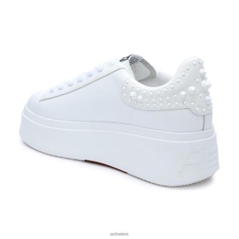 Moby Studs Plateau-Sneaker mit Nieten Frauen Weiss HH4JJ4 ASH Turnschuhe