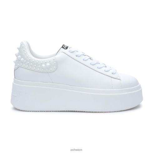 Moby Studs Plateau-Sneaker mit Nieten Frauen Weiss HH4JJ4 ASH Turnschuhe