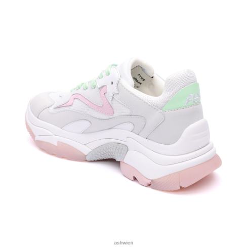 Süchtiger Mode-Sneaker Frauen perlmutt/weiß/rosa HH4JJ9 ASH Turnschuhe