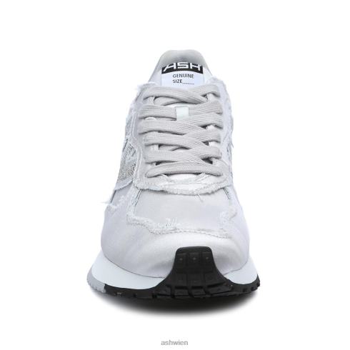 Toxischer, modischer Satin-Sneaker Frauen Silber HH4JJ21 ASH Turnschuhe